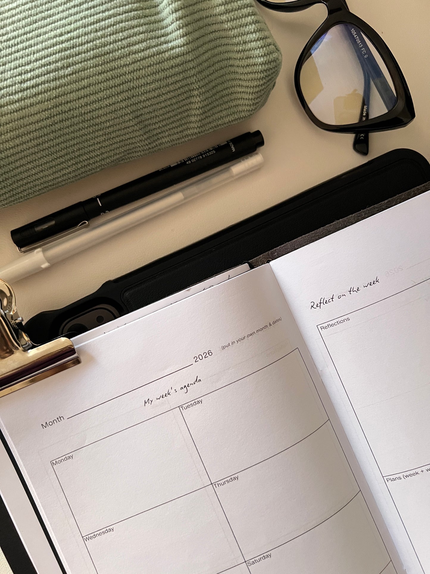 Reset Journal System - Classic Black